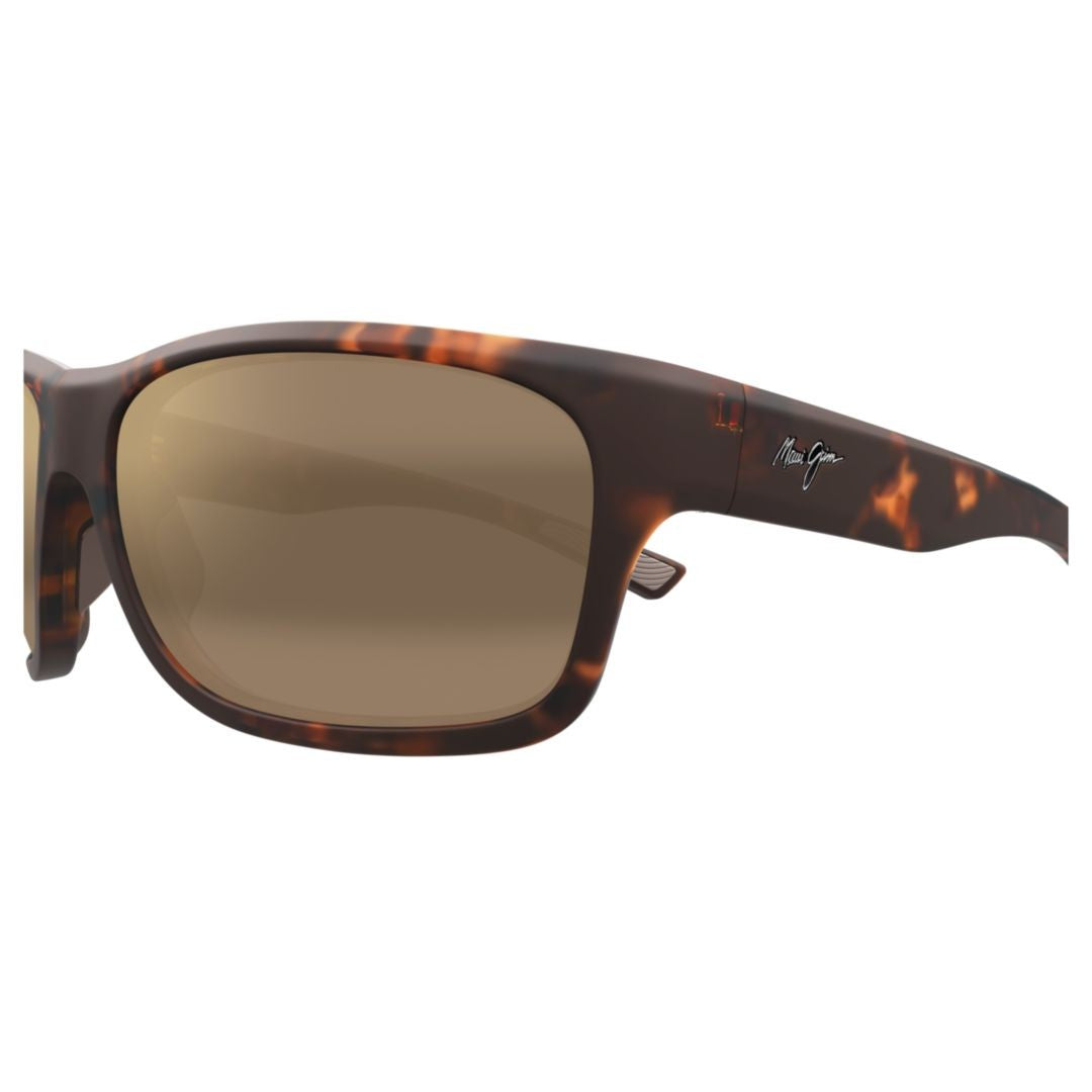 Maui Jim Tortoiseshell Mj0681s Rectangular Sunglasses