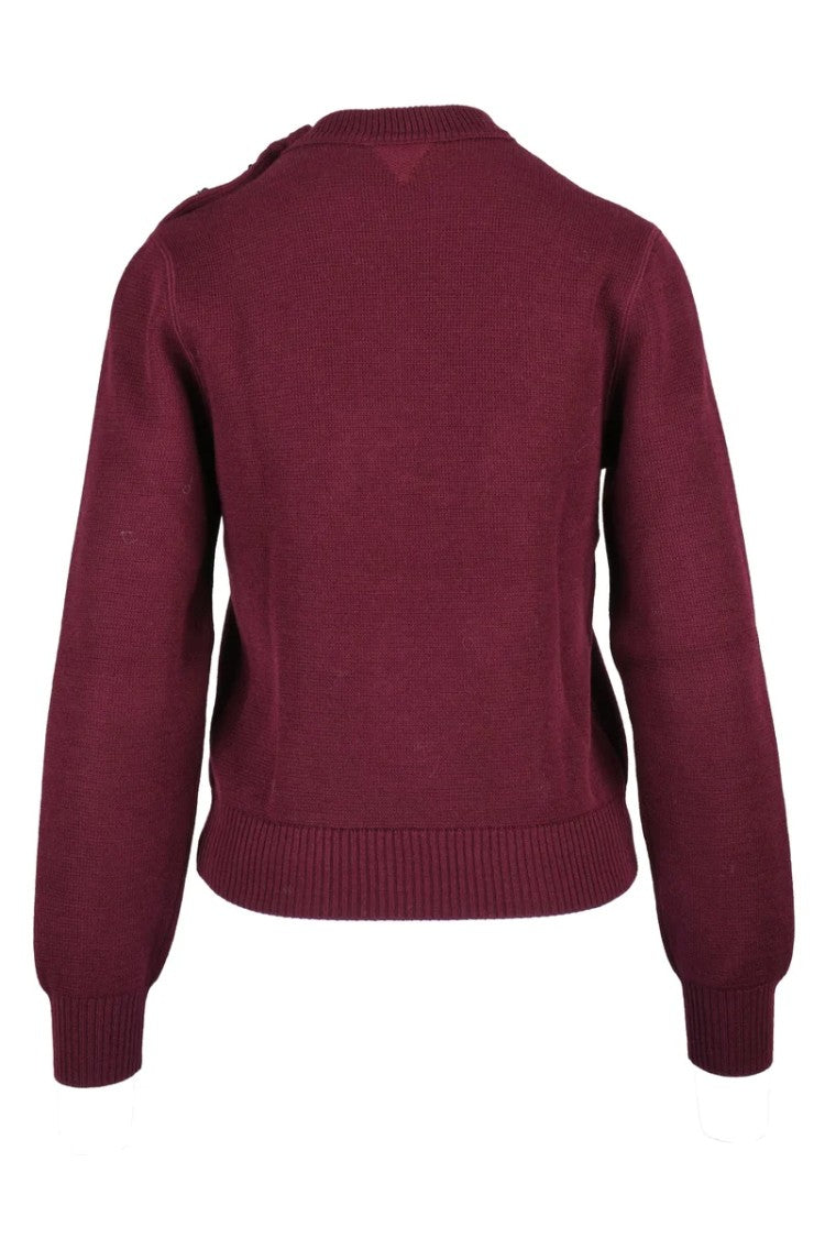Bottega Veneta Wool Sweater - Red