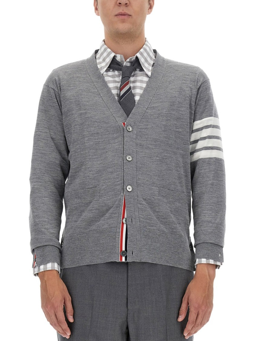 Thom Browne 4-Bar Cardigan