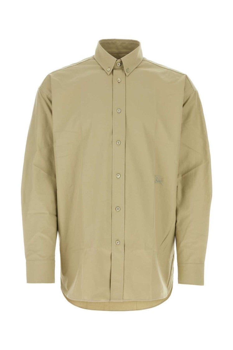 Burberry Army Green Oxford Shirt