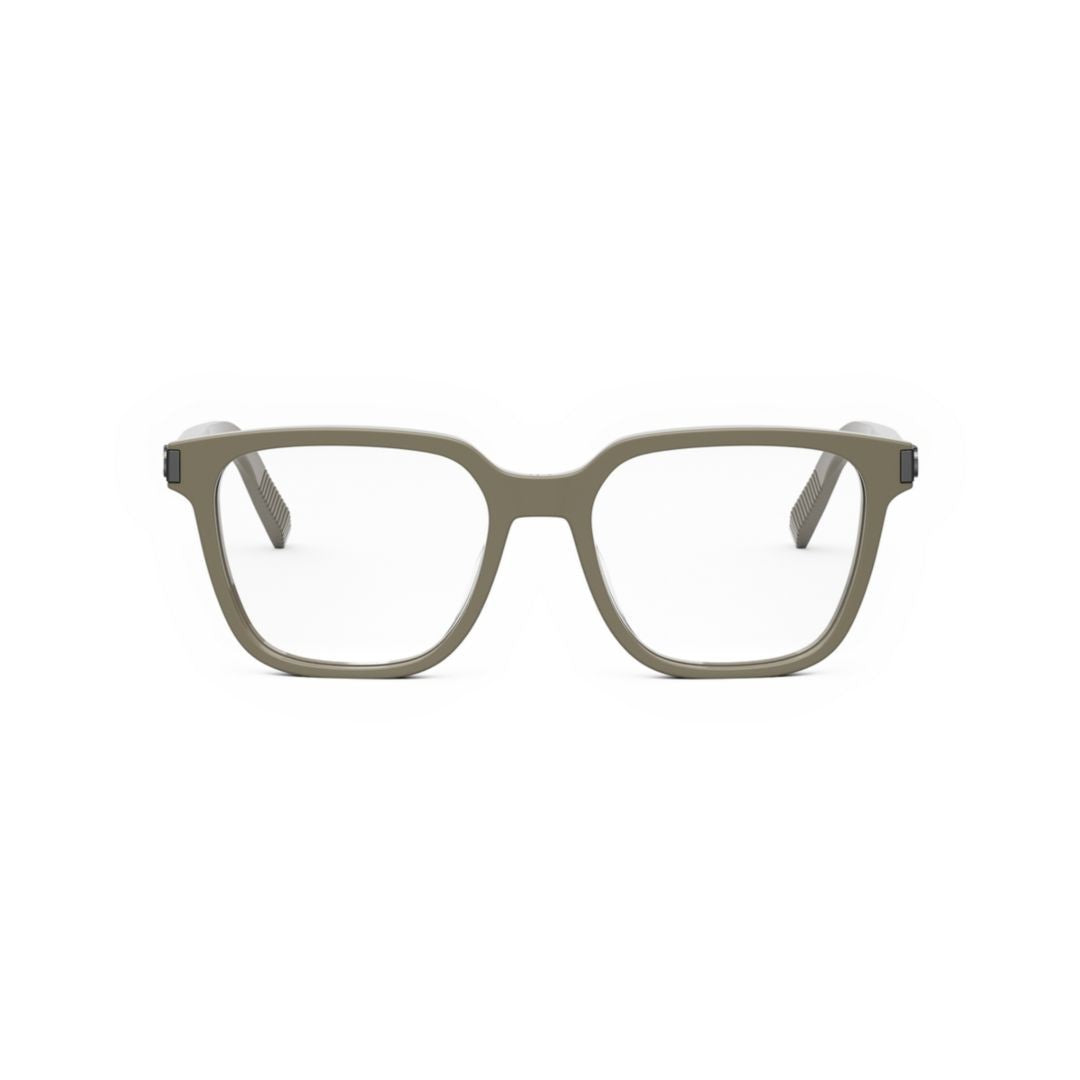 Dior Cd Icono S2i Matte Olive Green Square Frame Eyeglasses