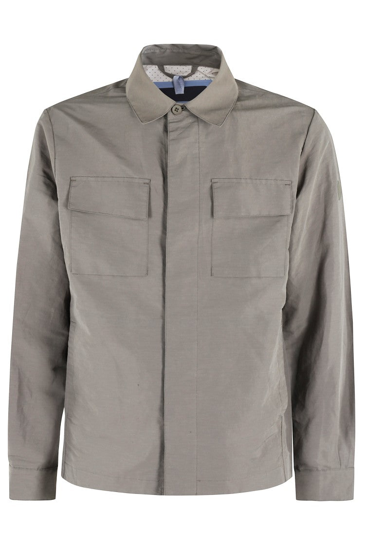 People Of Shibuya Short Jacket With Classic Collar