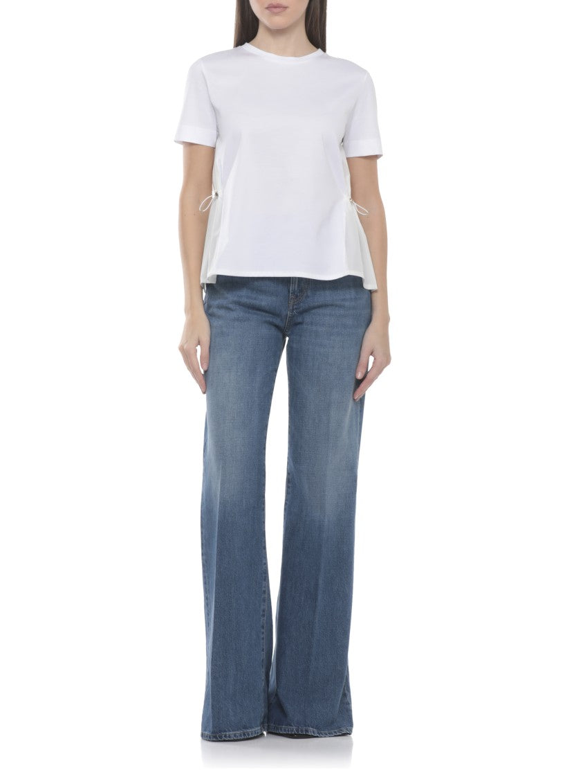 Dondup Blue Amber Button Denim Jeans