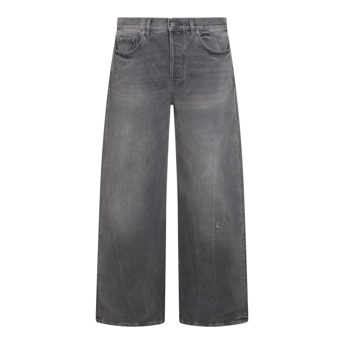 Golden Goose Straight-Leg Jeans With Grey Wash
