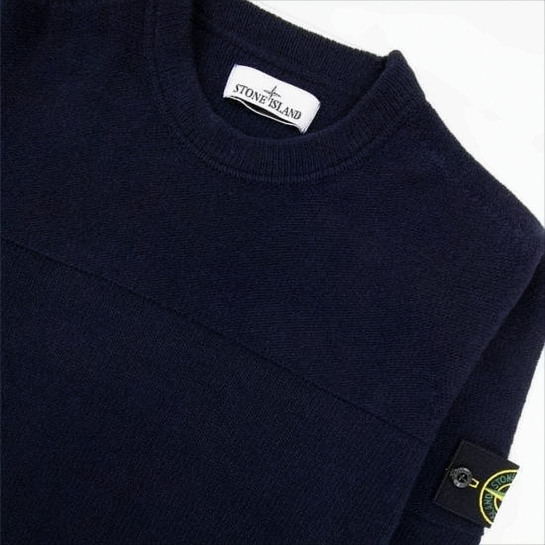 Stone Island Crew Neck Knit Sweater