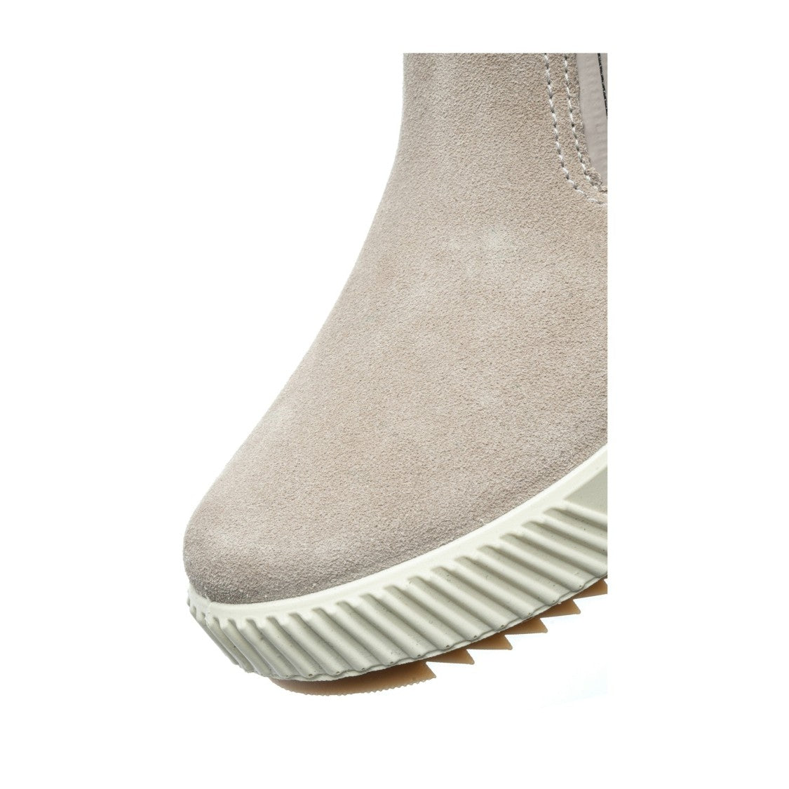 Ara Beige Davos-St Suede-Like Boots