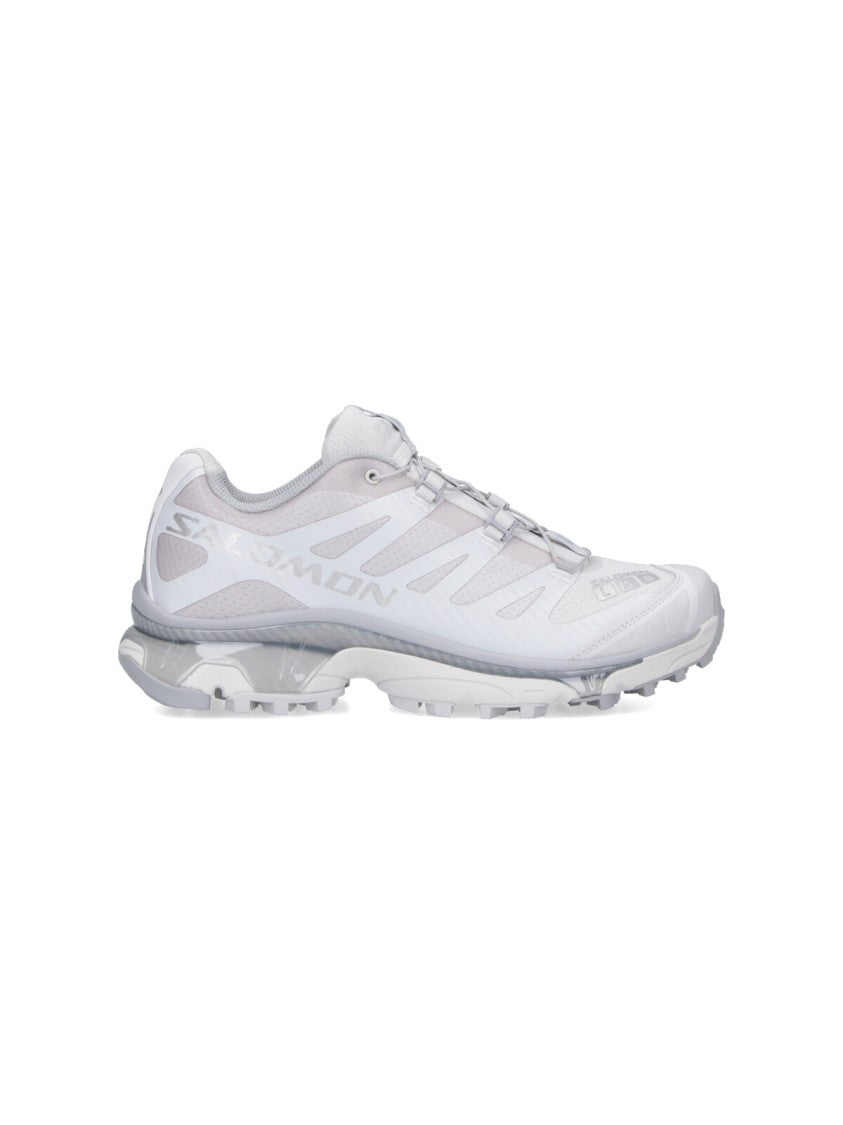 Salomon Grey Lightweight Sneakers With Quicklace System