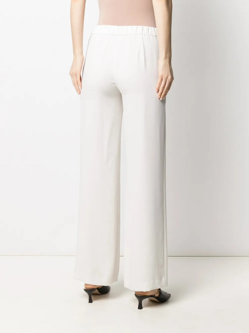 P.A.R.O.S.H. Wide-Leg Pants With Smooth Front