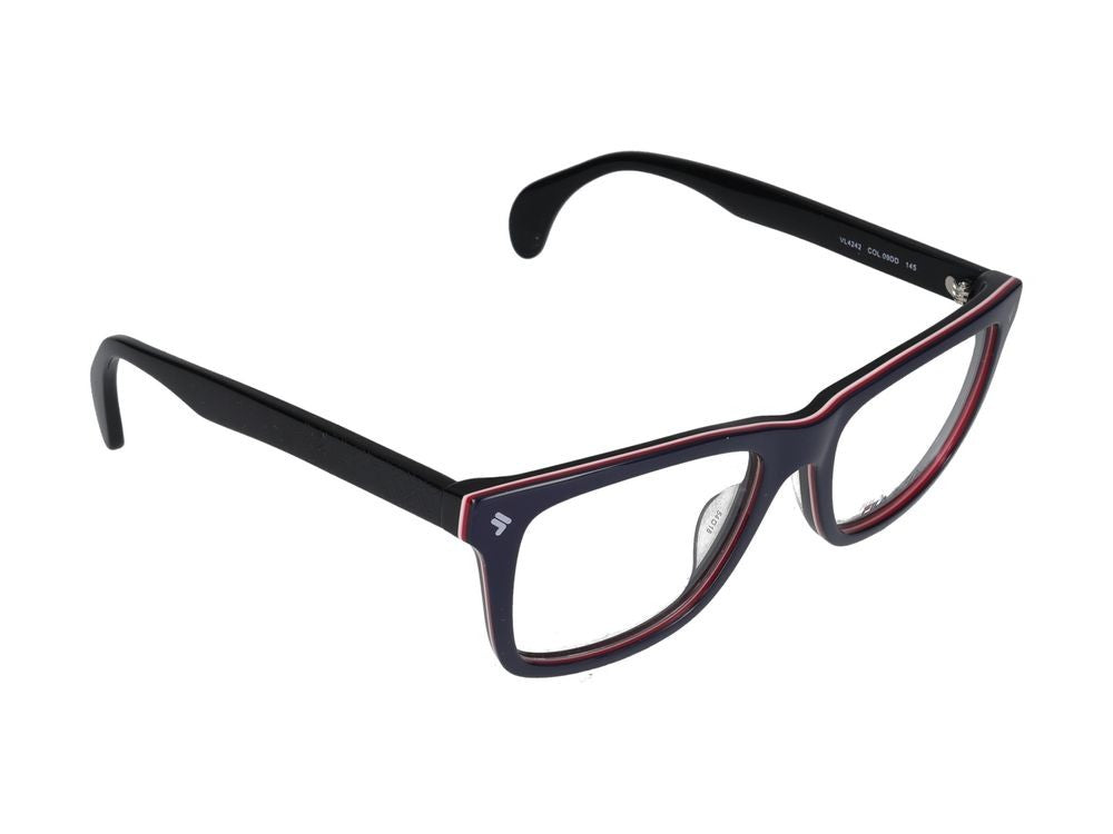 Lozza Eyeglasses Vl4242 09Dd Striped Blue/White Azure 54/18/145