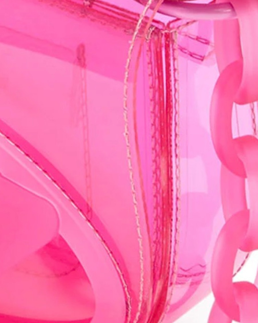 Diesel Transparent Shoulder Bag With Jelly Effect
