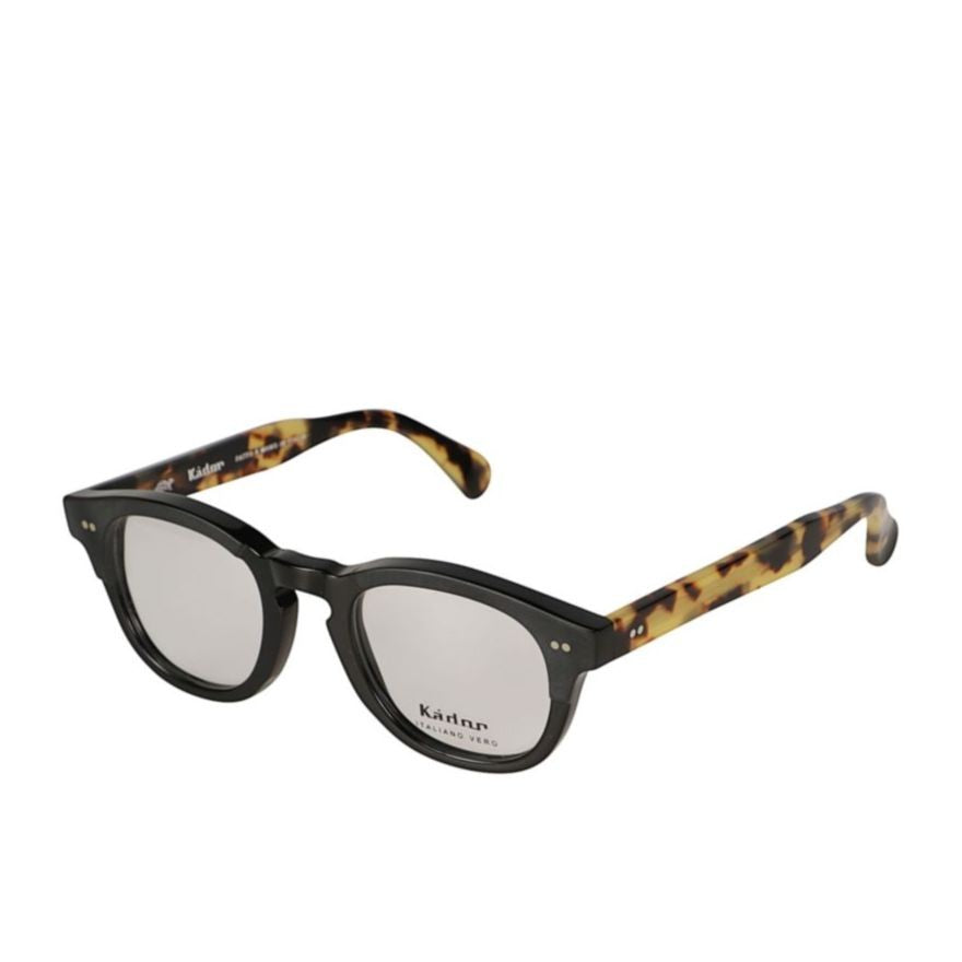 Kador Boston/N Square Frame Sunglasses With Glossy Black Front