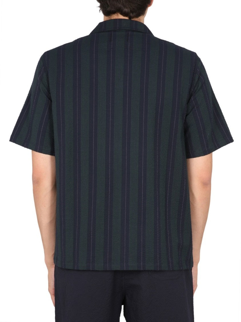 Howlin Striped Short-Sleeved Shirt