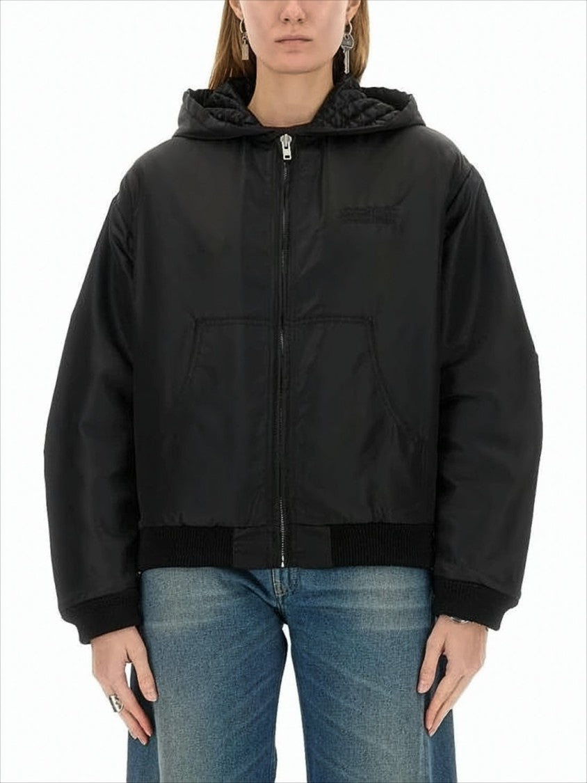 Mm6 By Maison Margiela Boxy Hooded Jacket