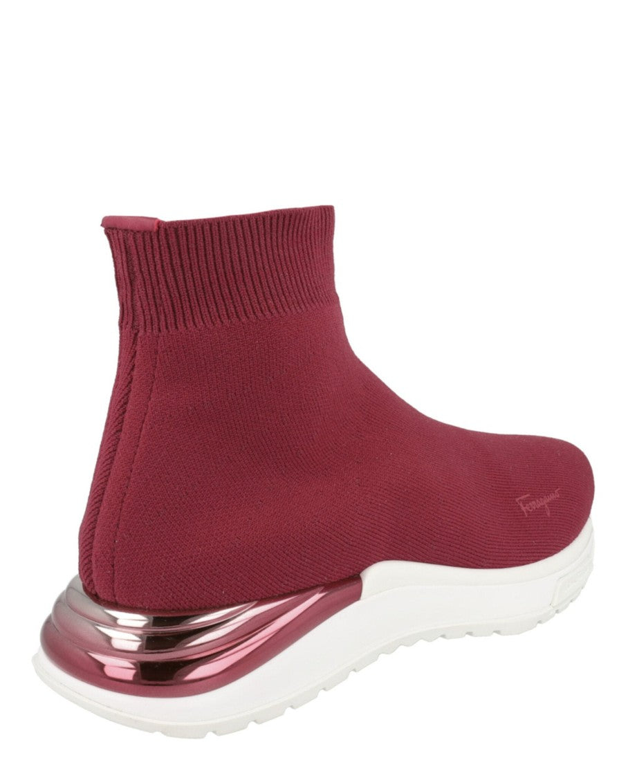 Ferragamo Ninette High-Top Sock Sneakers