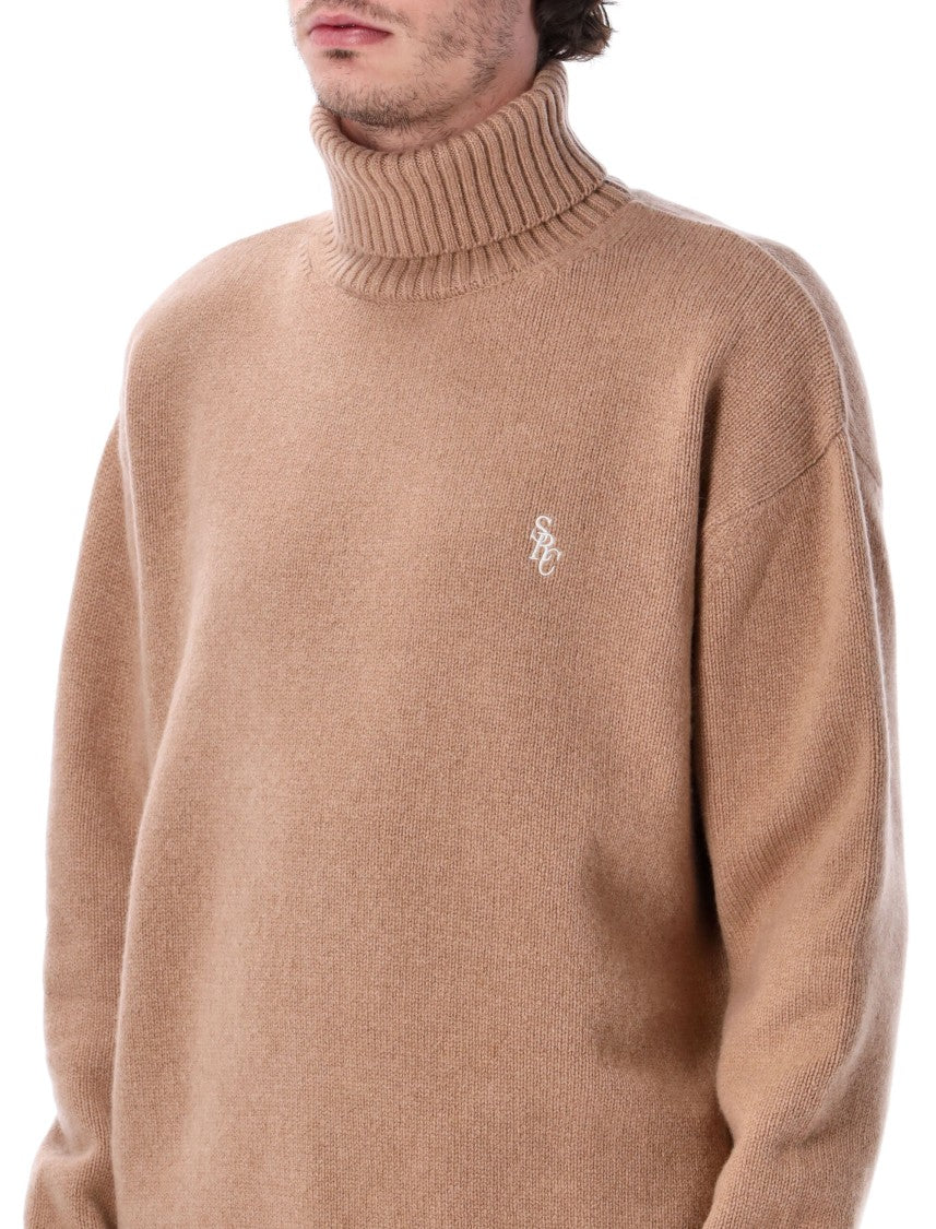 Sporty And Rich Src Oversized Wool Turtleneck Sweater