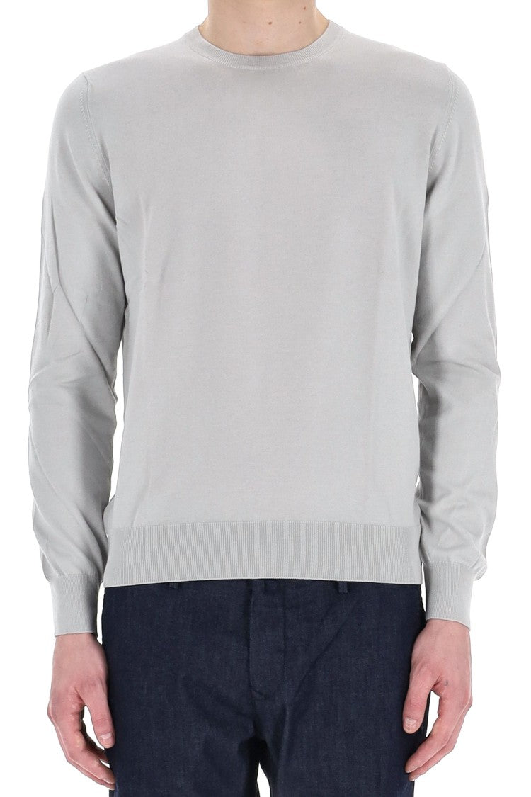 Barba Cotton Crewneck Sweater