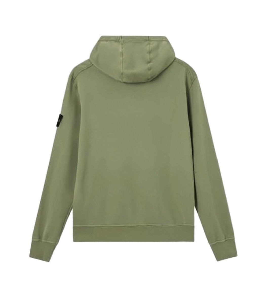 Stone Island Minimalist Green Hoodie