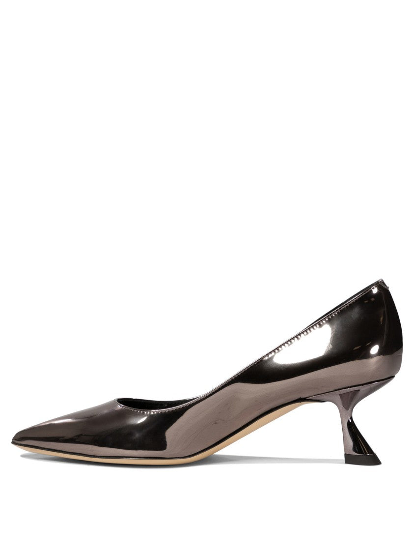 Ninalilou Mirror Finish Leather Pumps