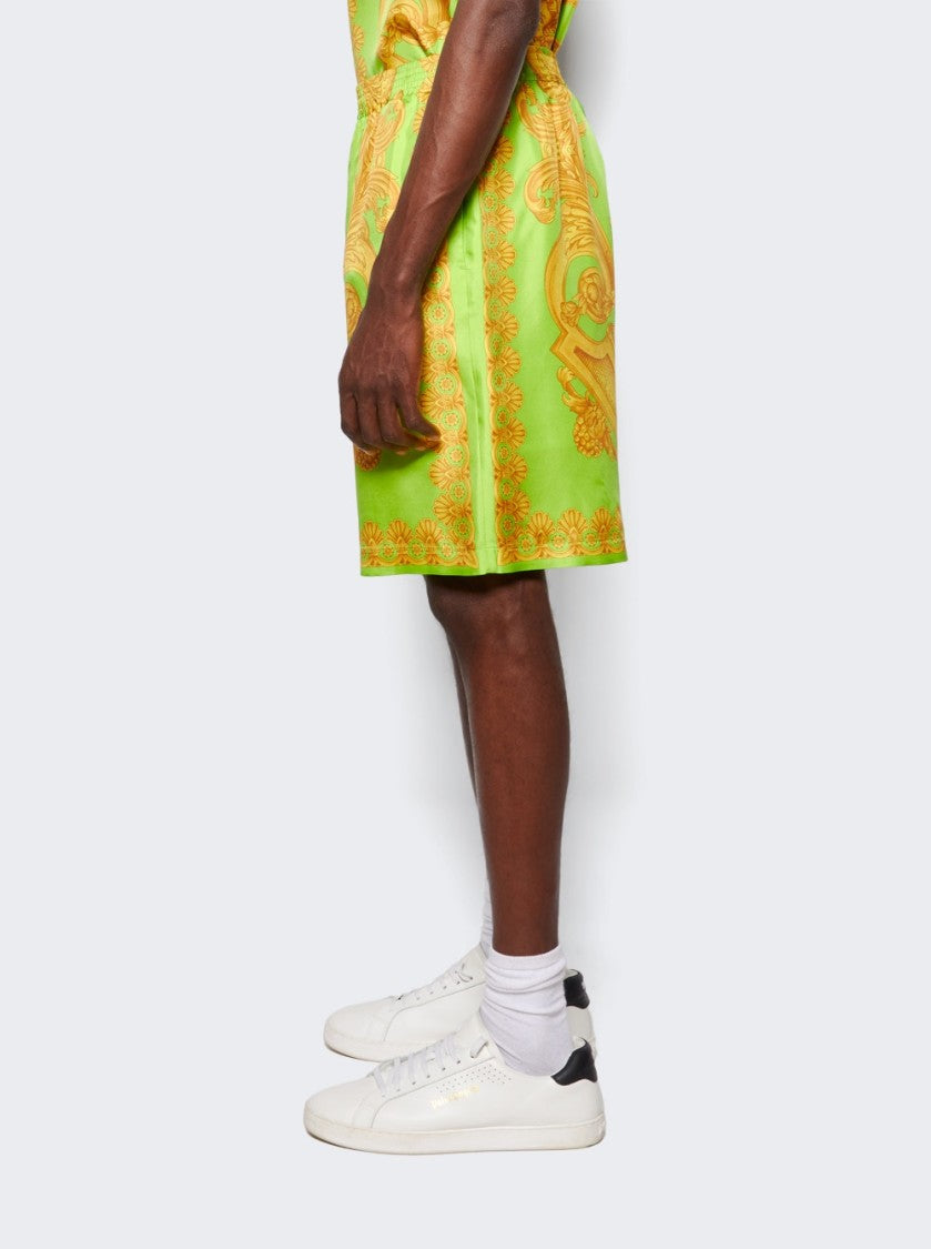 Versace Barocco 660 Silk Shorts