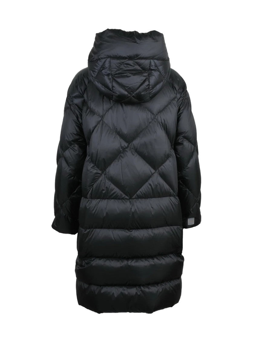 Max Mara Black Polyamide Trefe Down Jacket