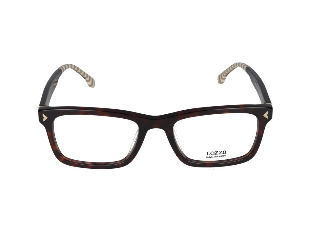 Lozza Eyeglasses Vl4268 0714 Shiny Havana 53/19/140