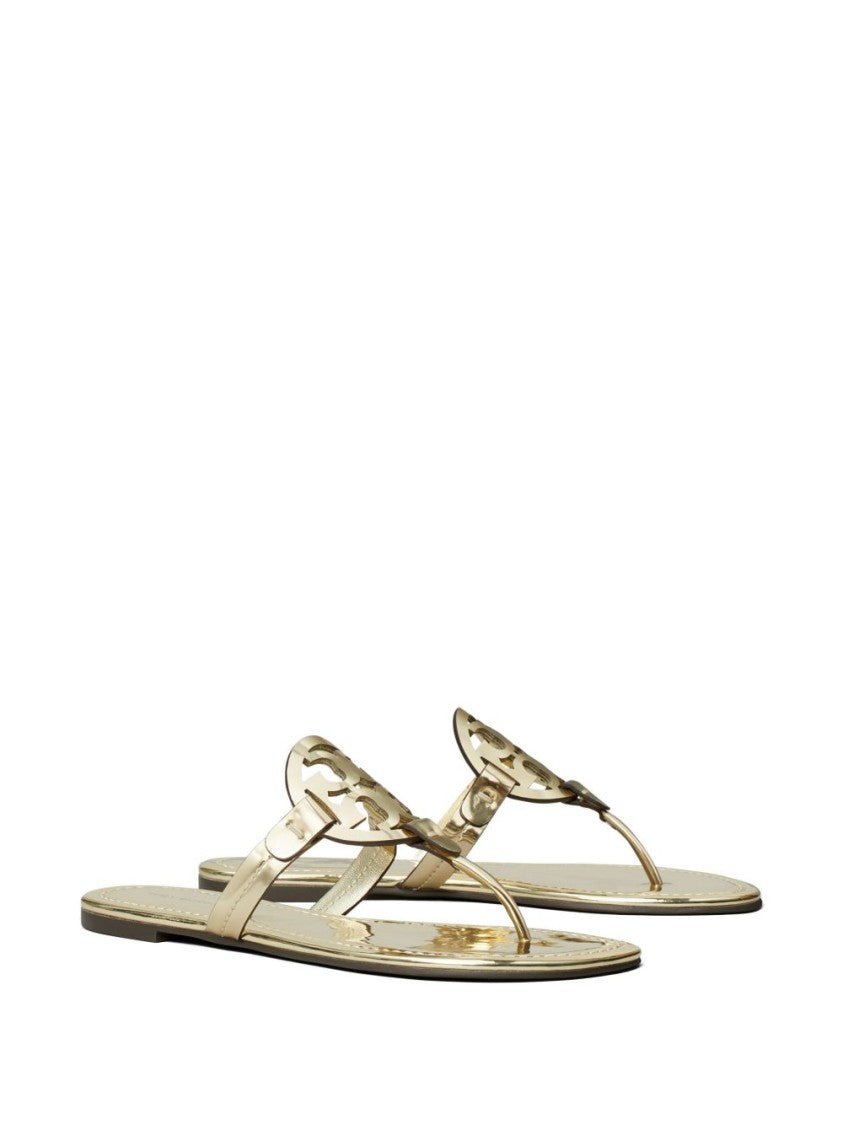 Tory Burch Gold-Tone Sandals