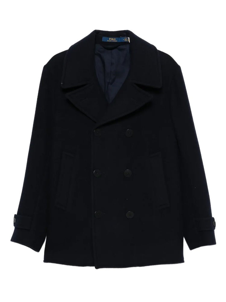Polo Ralph Lauren Single-Breasted Top Coat With Structured Silhouette