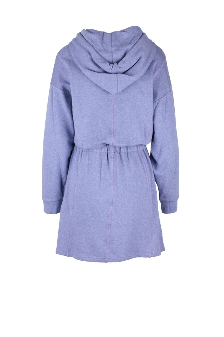 Elisabetta Franchi Sweatshirt Dress - Purple