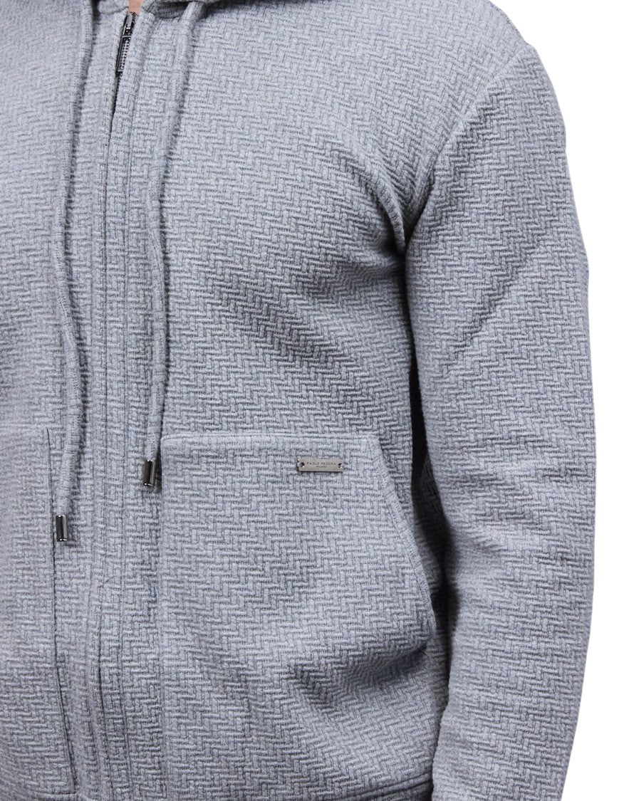 Paolo Pecora Fine Wool Zip-Up Hoodie