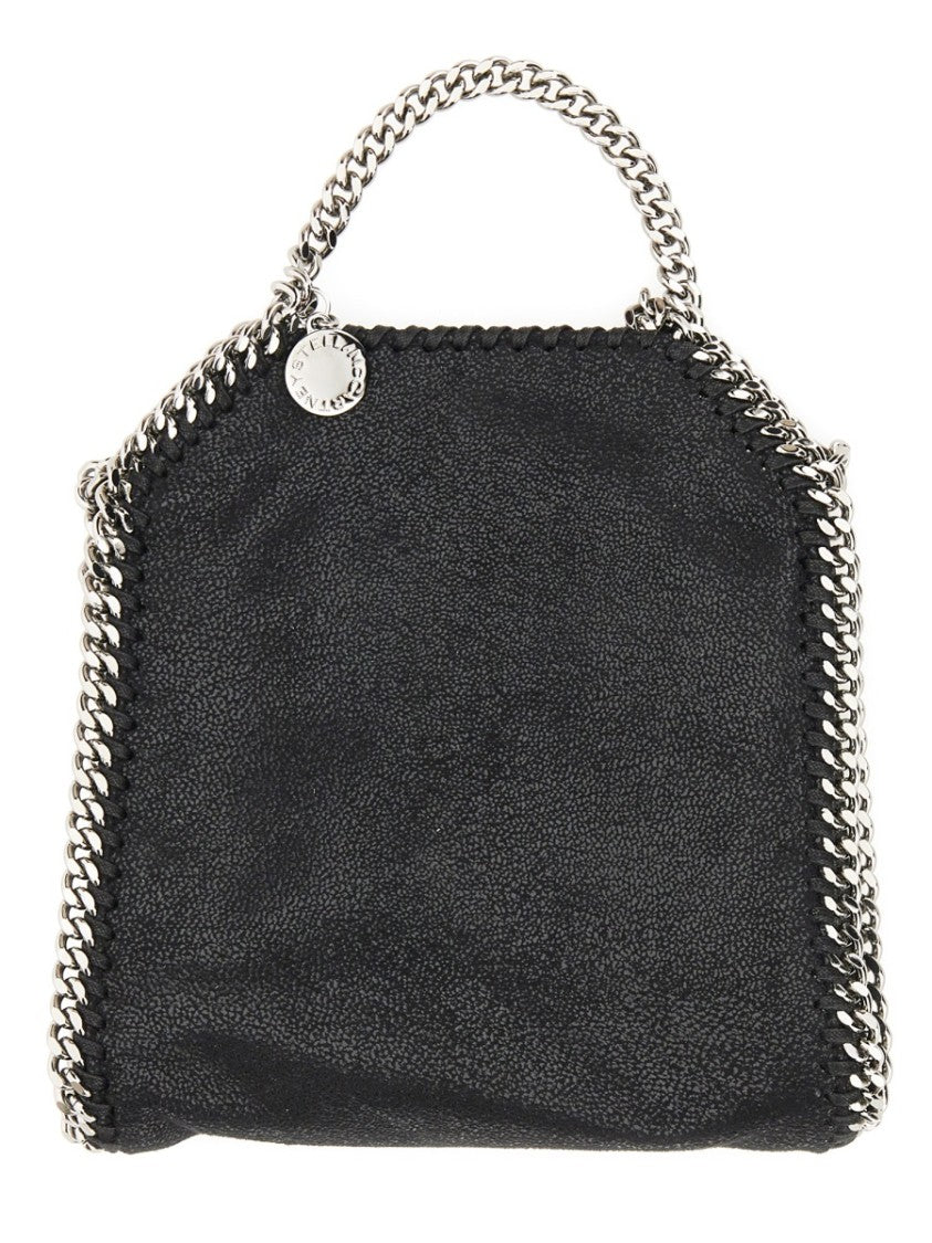 Stella Mccartney Textured Black Shoulder Bag