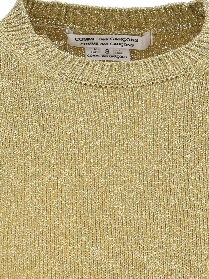 Cdgcdg Classic Sweater In Gold