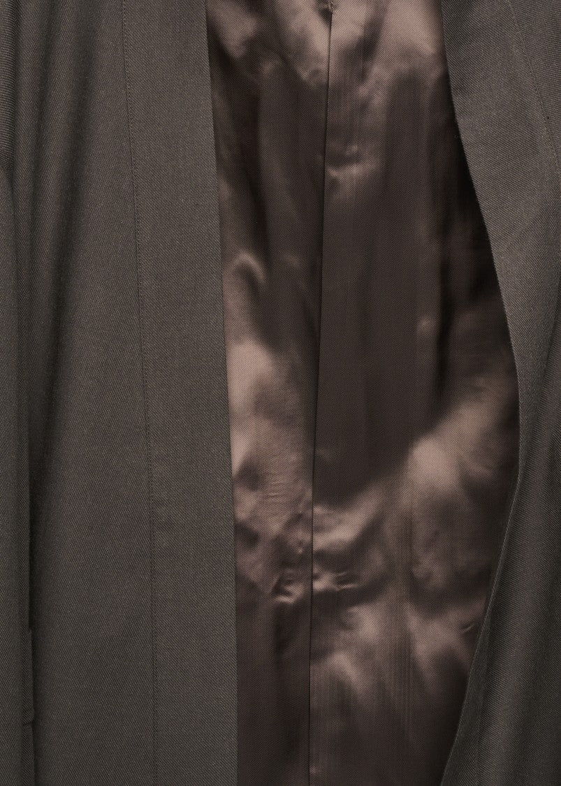 Zegna Open Front V-Neck Casual Jacket