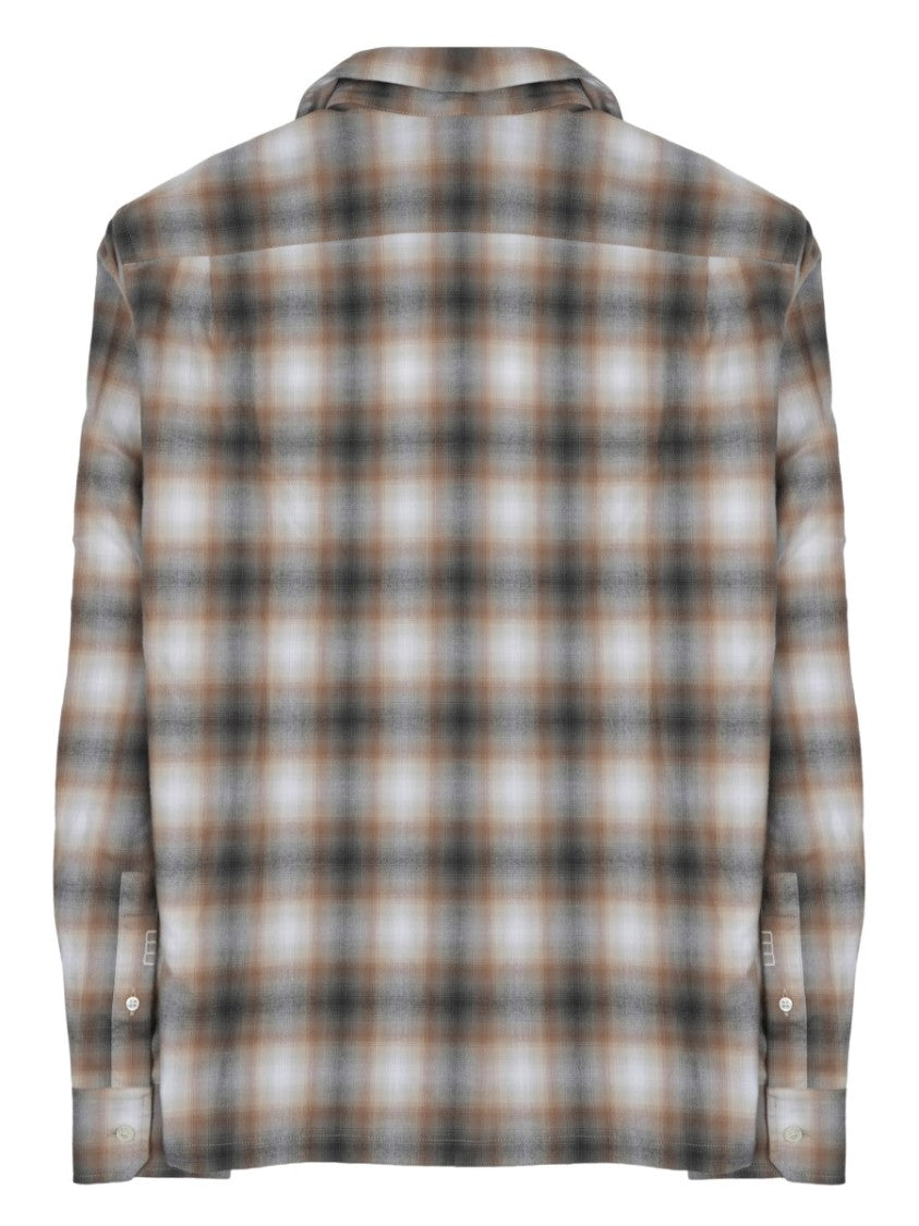 J. W. Anderson Relaxed Fit Long-Sleeve Check Cotton Shirt