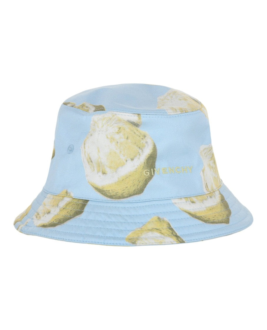 Givenchy Lemon Print Silk Bucket Hat