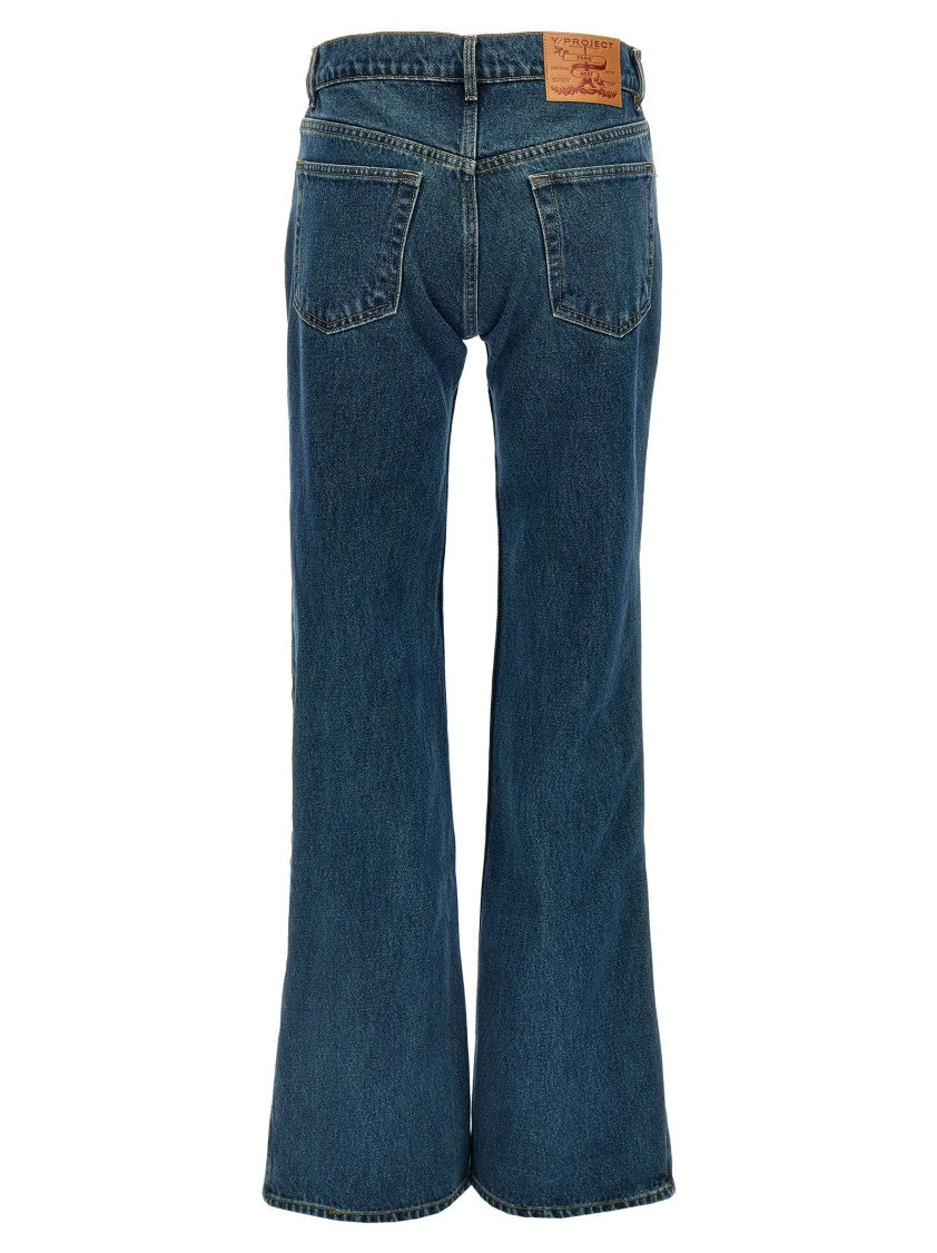 Y/Project Evergreen Hook And Eye' Jeans