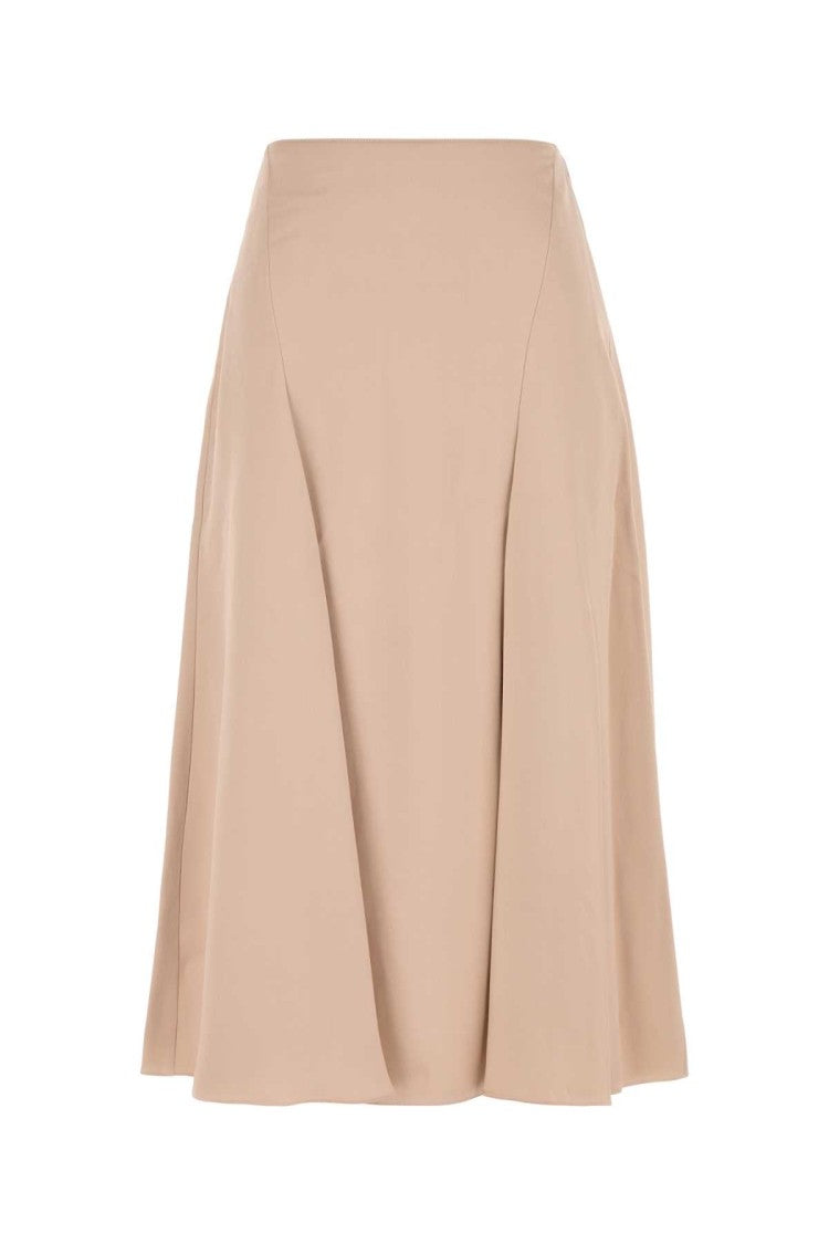 Fendi Pastel Pink Silk Skirt