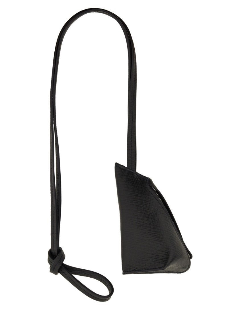 Studio Nicholson Black Leather Pouch