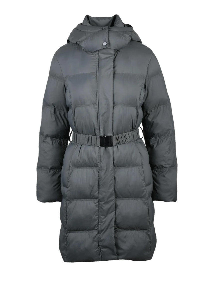 Pennyblack Grey Polyamide Quilted Down Jacket