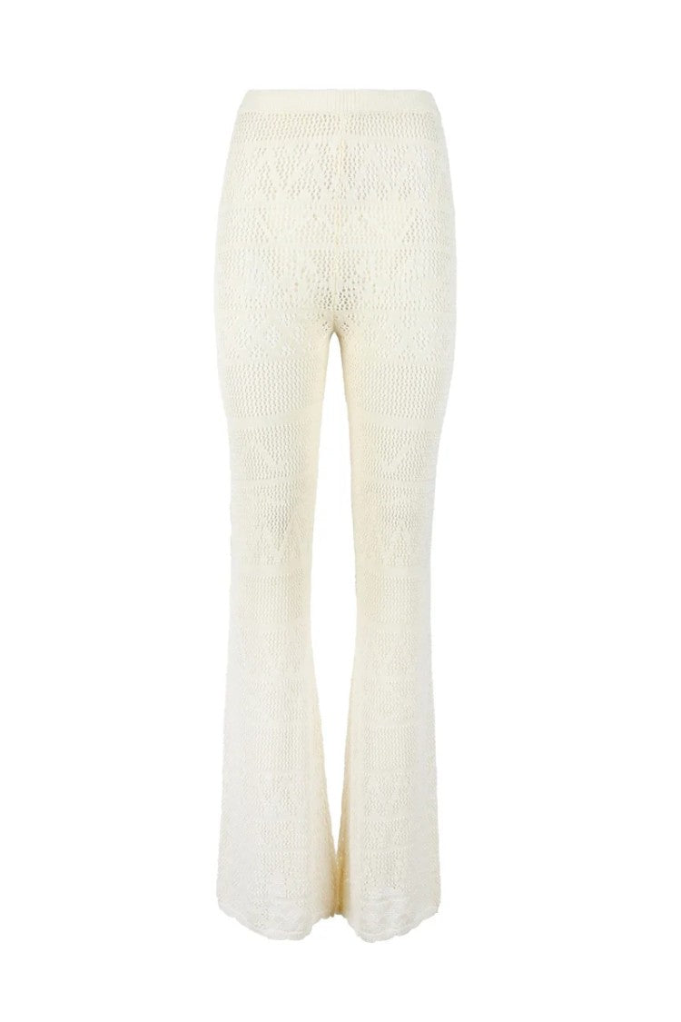 Patrizia Pepe Tailored Trousers - White