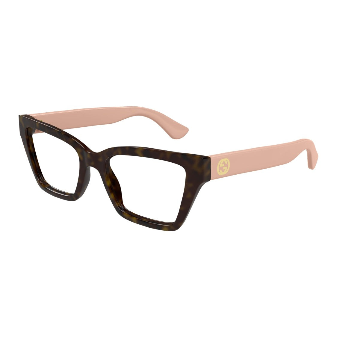 Gucci Gg1715o Oversized Tortoiseshell Frame Eyeglasses
