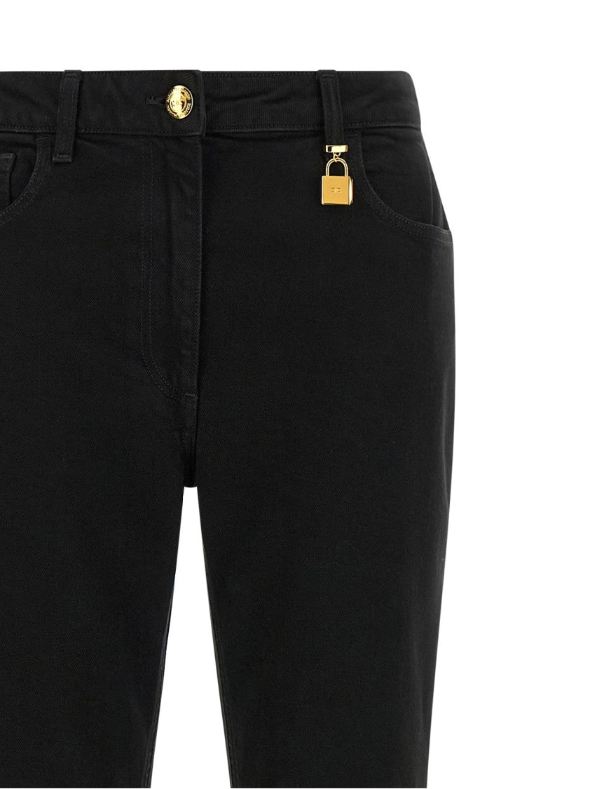 Elisabetta Franchi Jewel Padlock Jeans