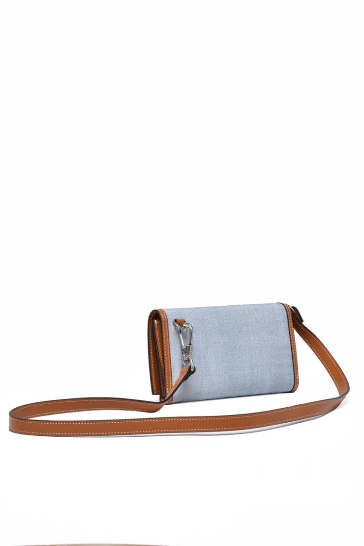 Ermanno Scervino Wallet With Strap - Light Blue