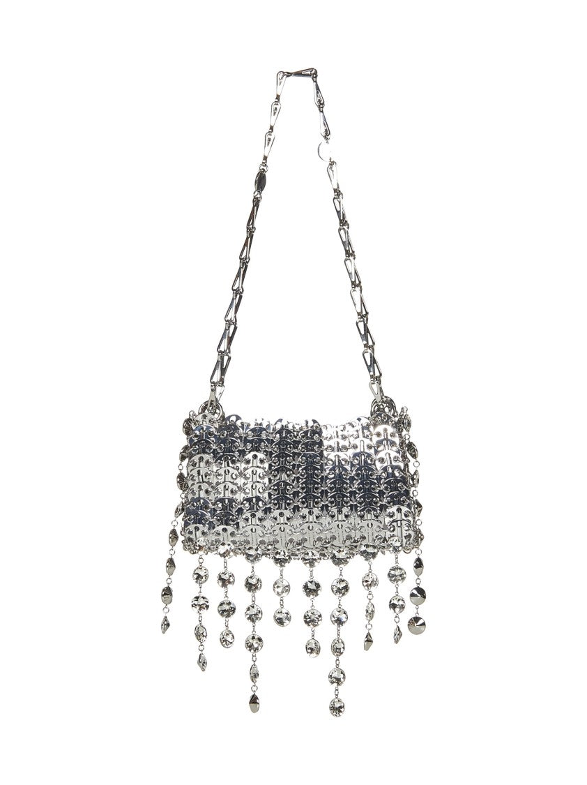 Rabanne Silver Nano Shoulder Bag