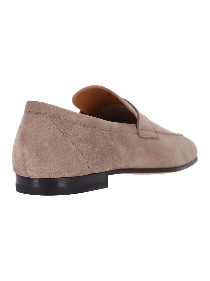Tod's Suede Moccasins – Beige
