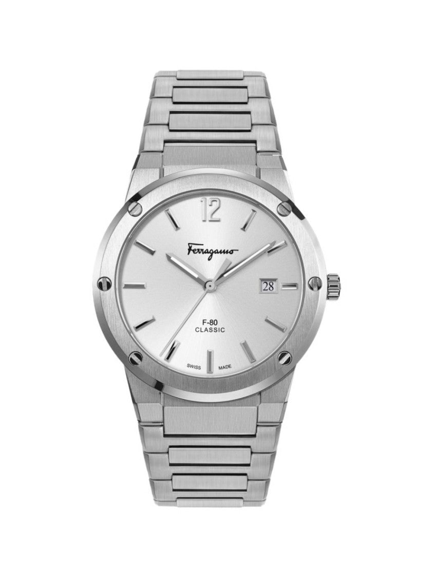 Ferragamo F80 Classic 41Mm Quartz Watch