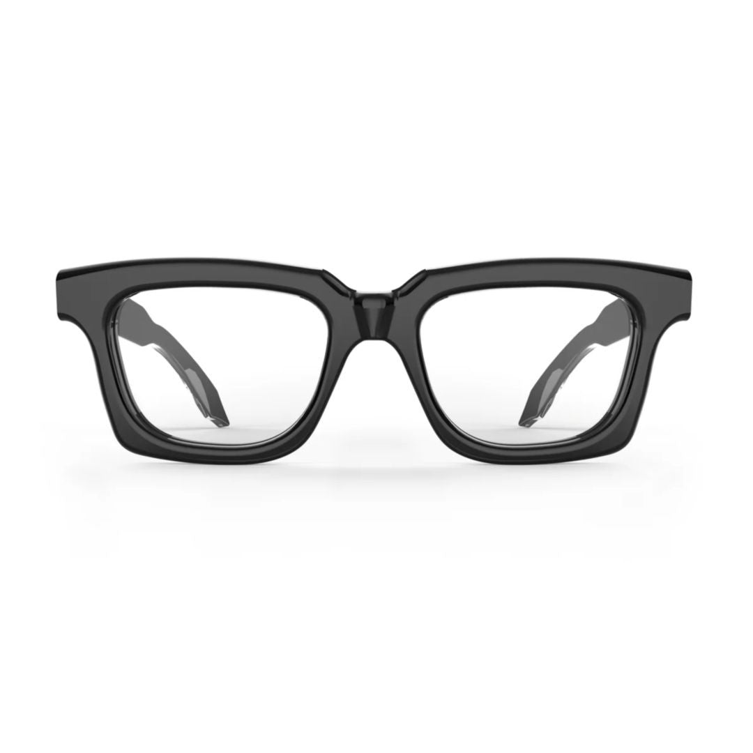 Pugnale L478 V Instinct Rectangular Acetate Eyeglasses With Decorative Temple Patterns