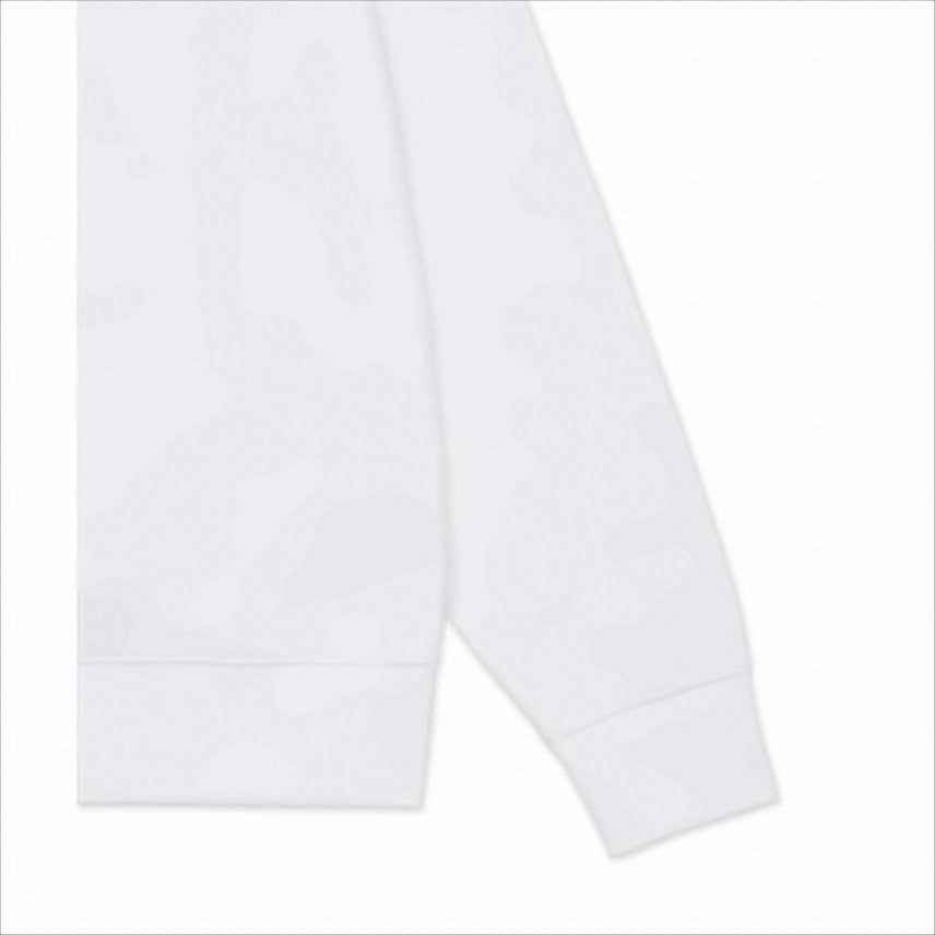 Polo Ralph Lauren White Fleece Sweatshirt With Bold Logo