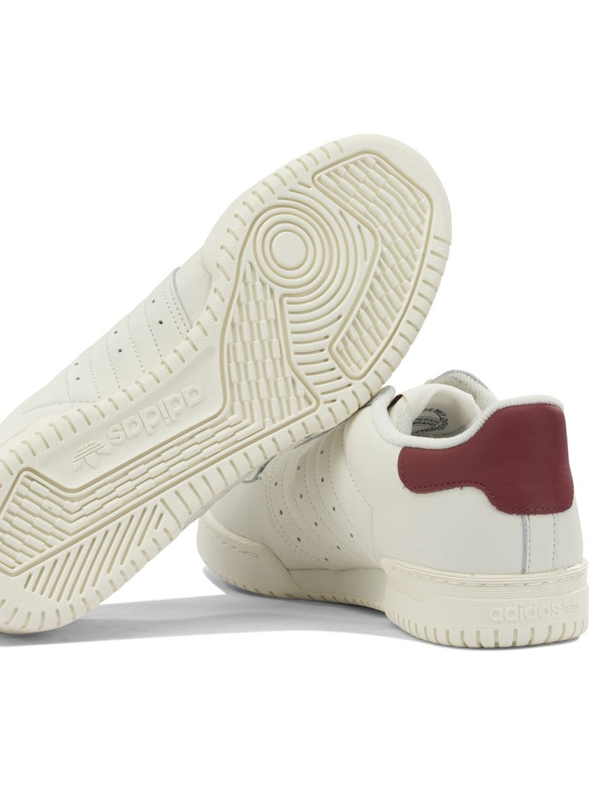 Adidas Originals Minimalist Leather Sneakers With Retro Design Elements