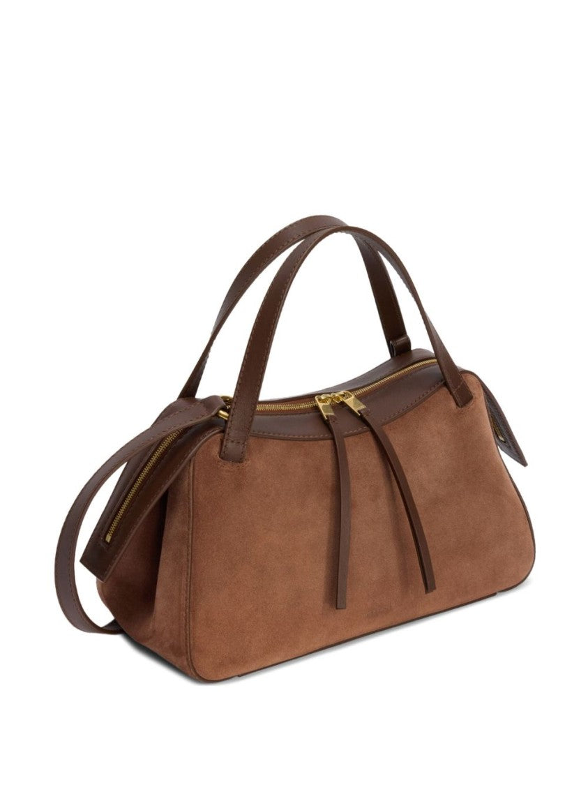 Jil Sander Structured Calf Leather Shoulder Bag