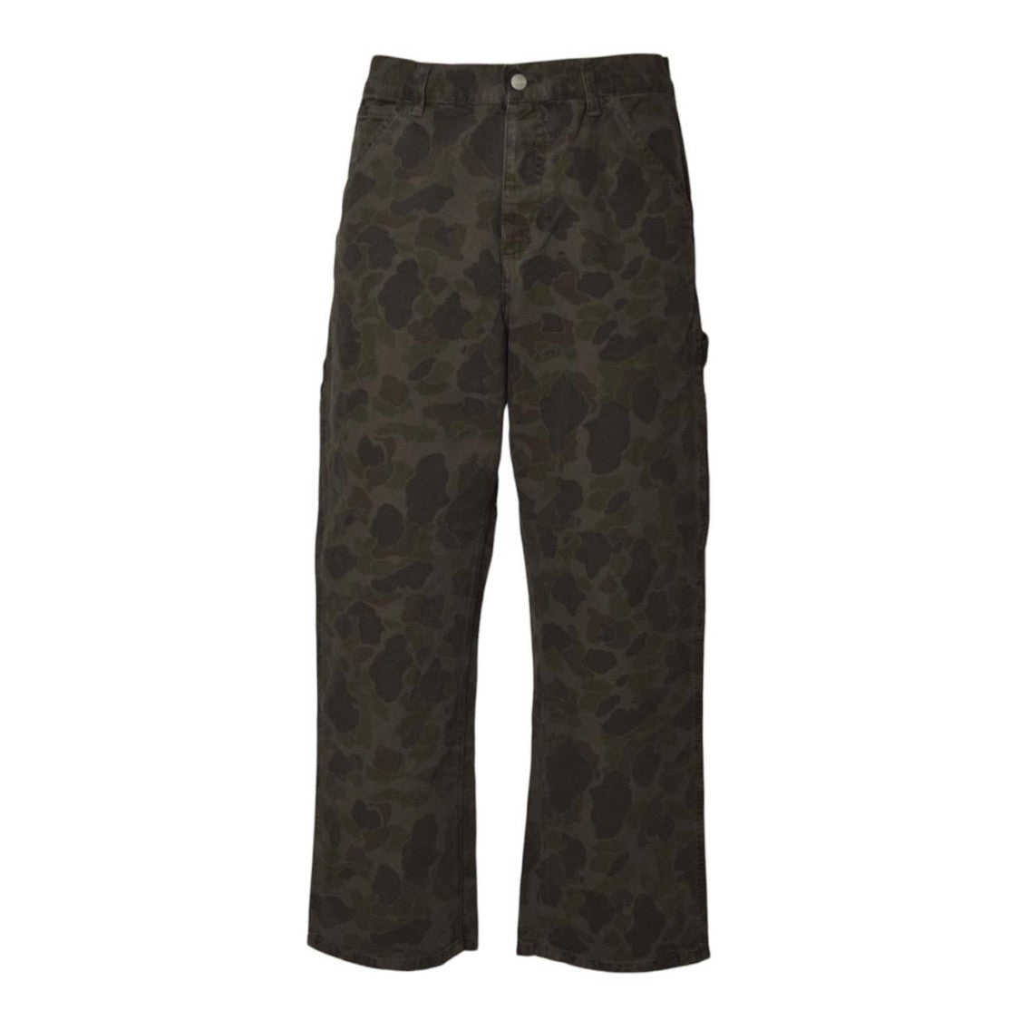 Carhartt Wip Loose-Fit Camouflage Utility Pants With Multiple Pockets